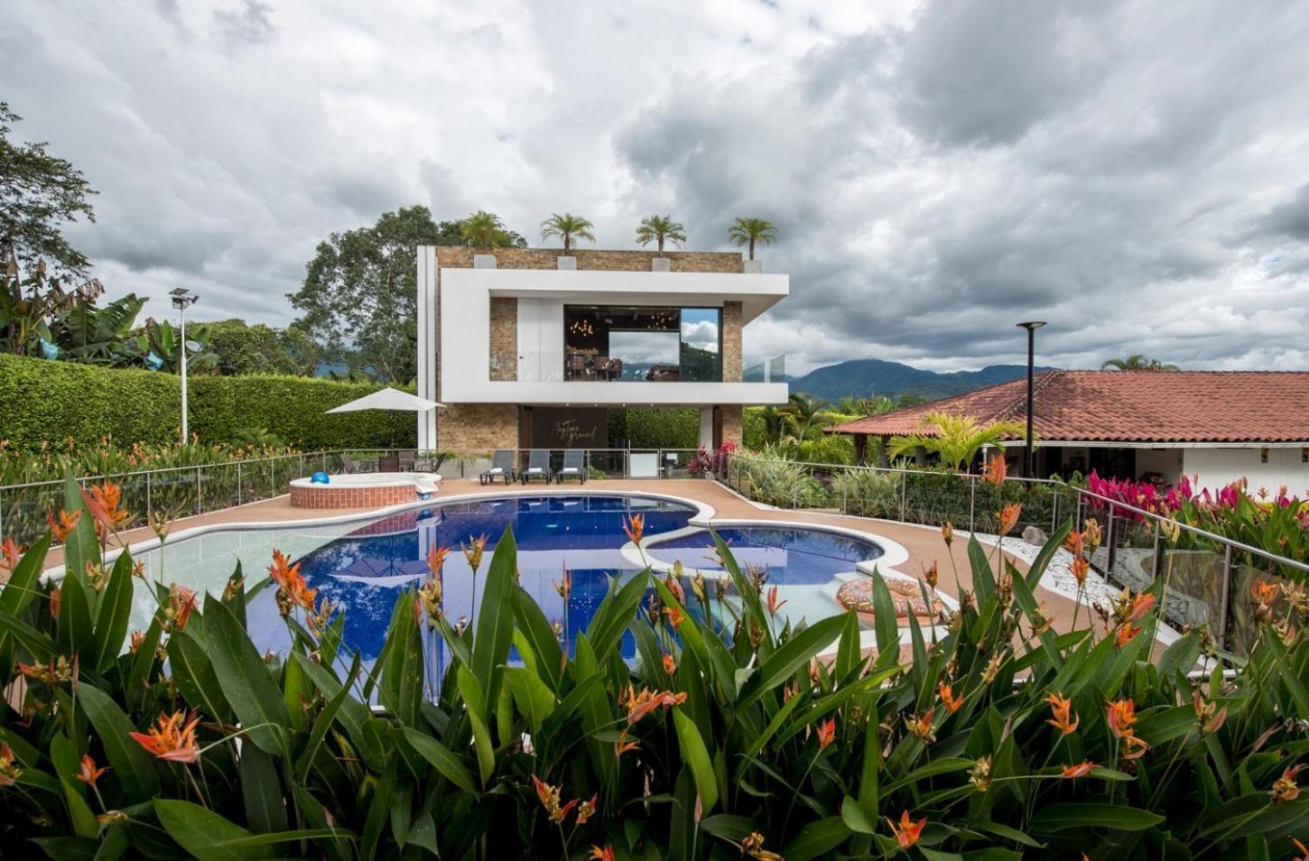 Chalet La Alemania Calarcá Exteriér fotografie